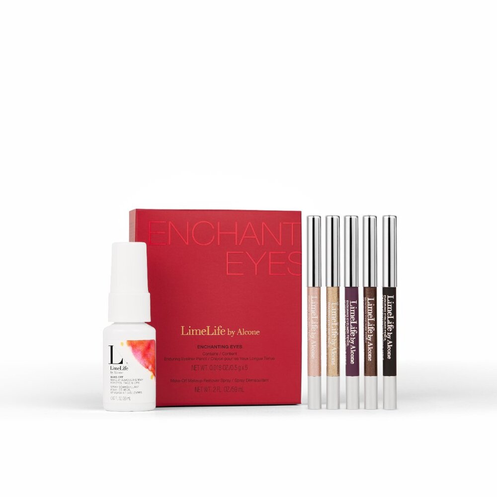 Limelife Alcone Enchanting Eyes Holiday Collection eyeliner gift Christmas set